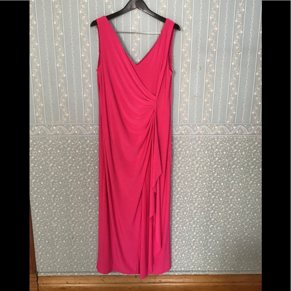 Hot Pink gown NWT